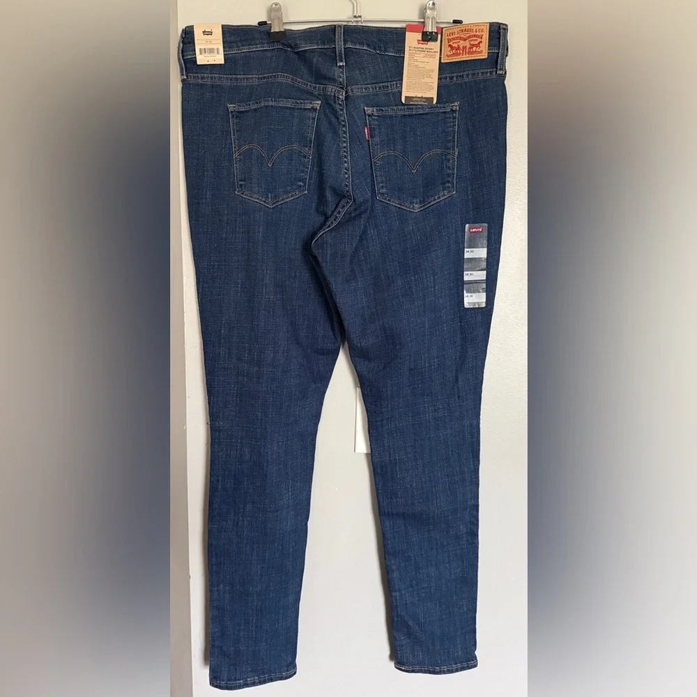 BNWT Levi’s 311 Shaping Skinny Classic Blue Jeans - 34/30 - Picture 2 of 6